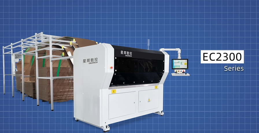 Stroj za izdelavo škatel Excitech CNC 2300, pametne rešitve za pakiranje!