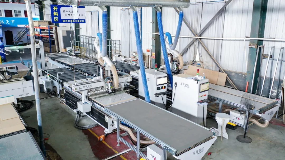 Vrste CNC rezalnih strojev EXCITECH WOODWORKING.