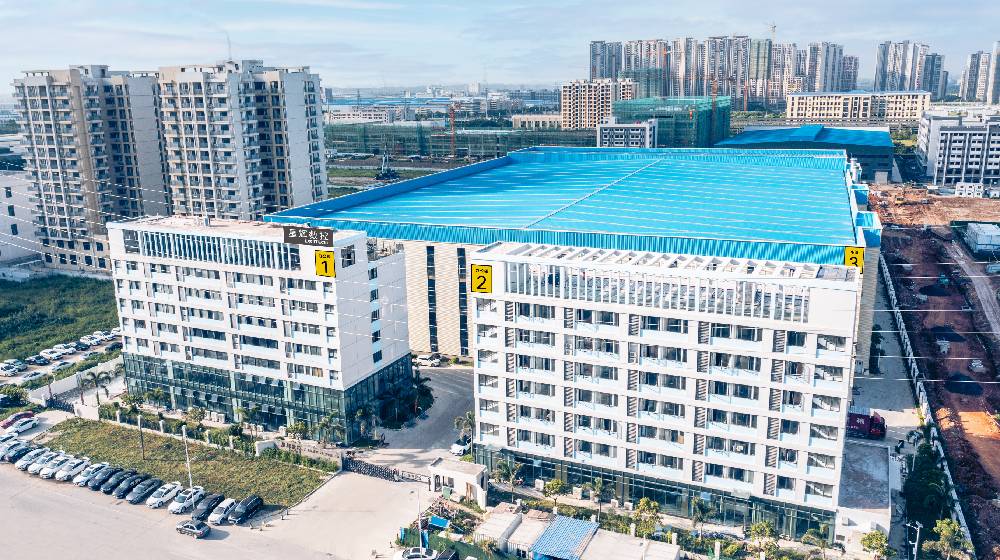 Načrtovanje in značilnosti nove tovarne v Zhaoqingu, provinca Guangdong