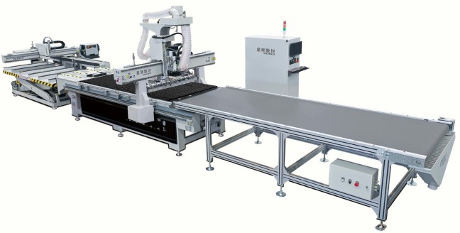 Stroj za rezanje brez prahu Stroj za rezanje lesa Excitech CNC stroj